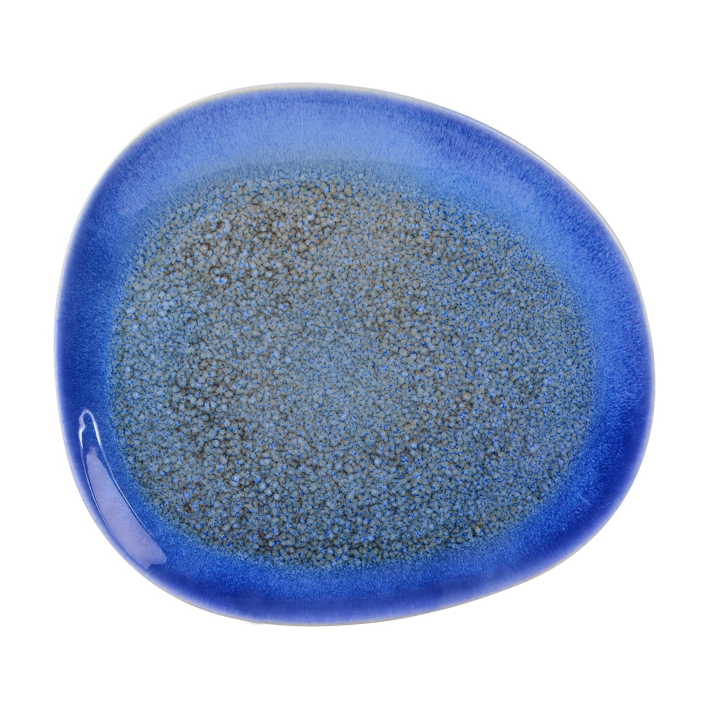 Teller 28,8 x 25,2cm | GAIA | Blue