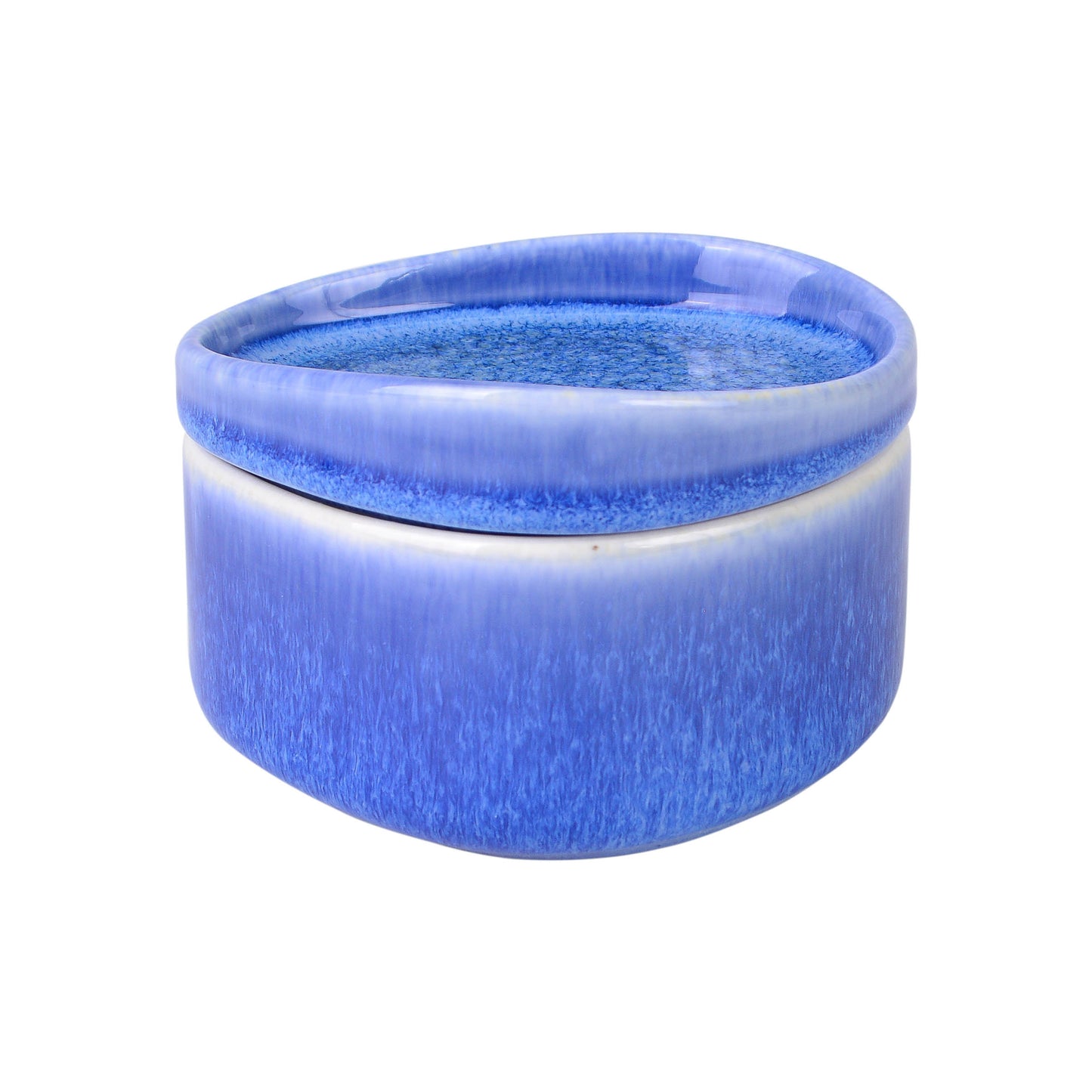 Zuckerdose mit Deckel 0,2l | GAIA | Blue