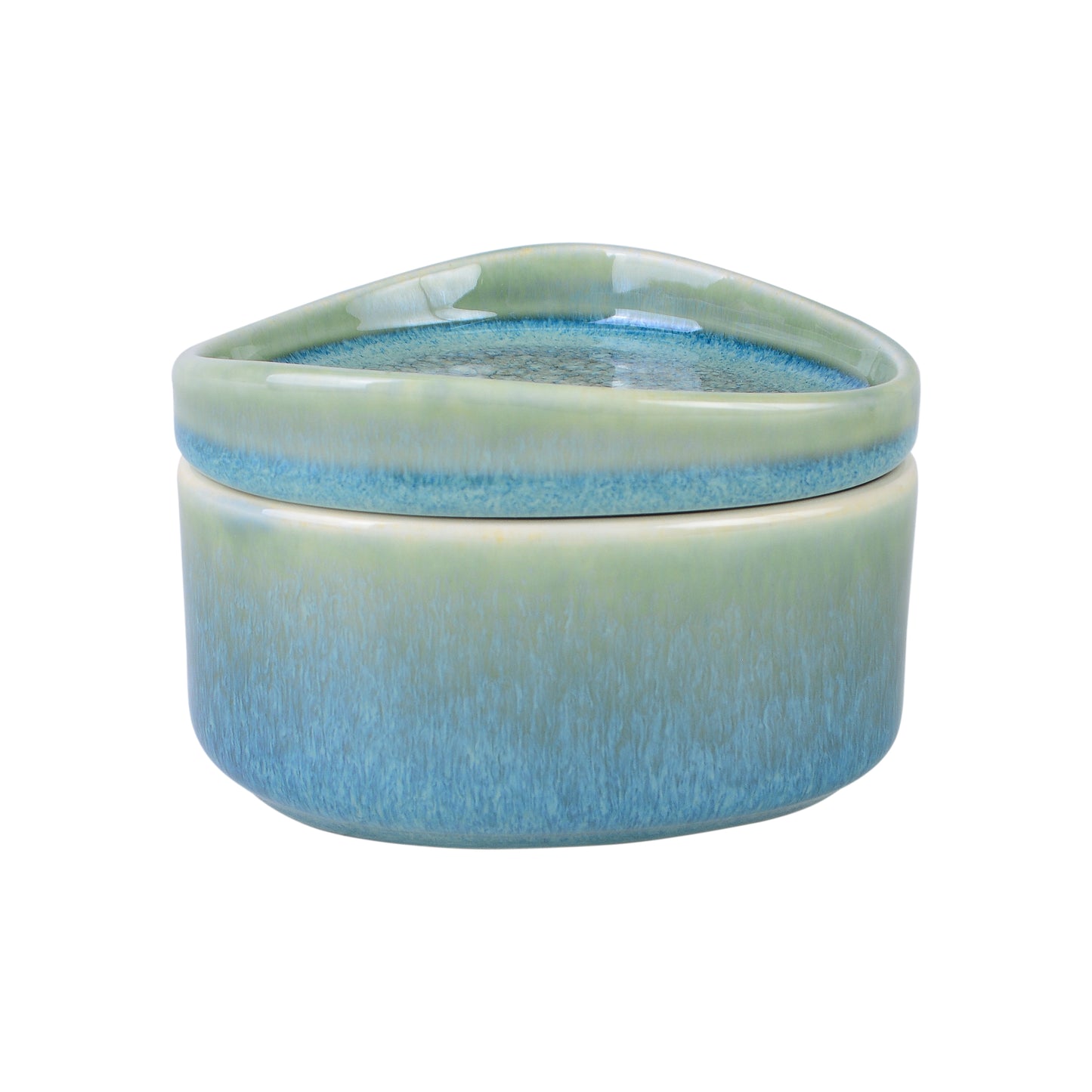 Zuckershale mit Deckl 10,2 x 8,9 x 7cm, 0,2l | GAIA | Green