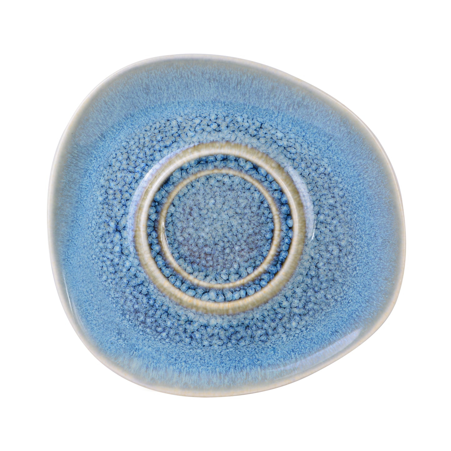 Untertasse 16 x 15cm Doppelspiegel | GAIA | Grey