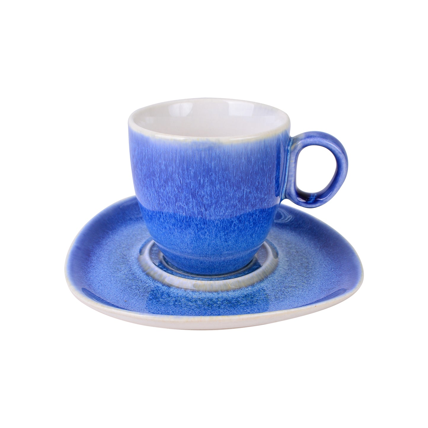 Becher mit Henkel 0,19l | GAIA | Blue