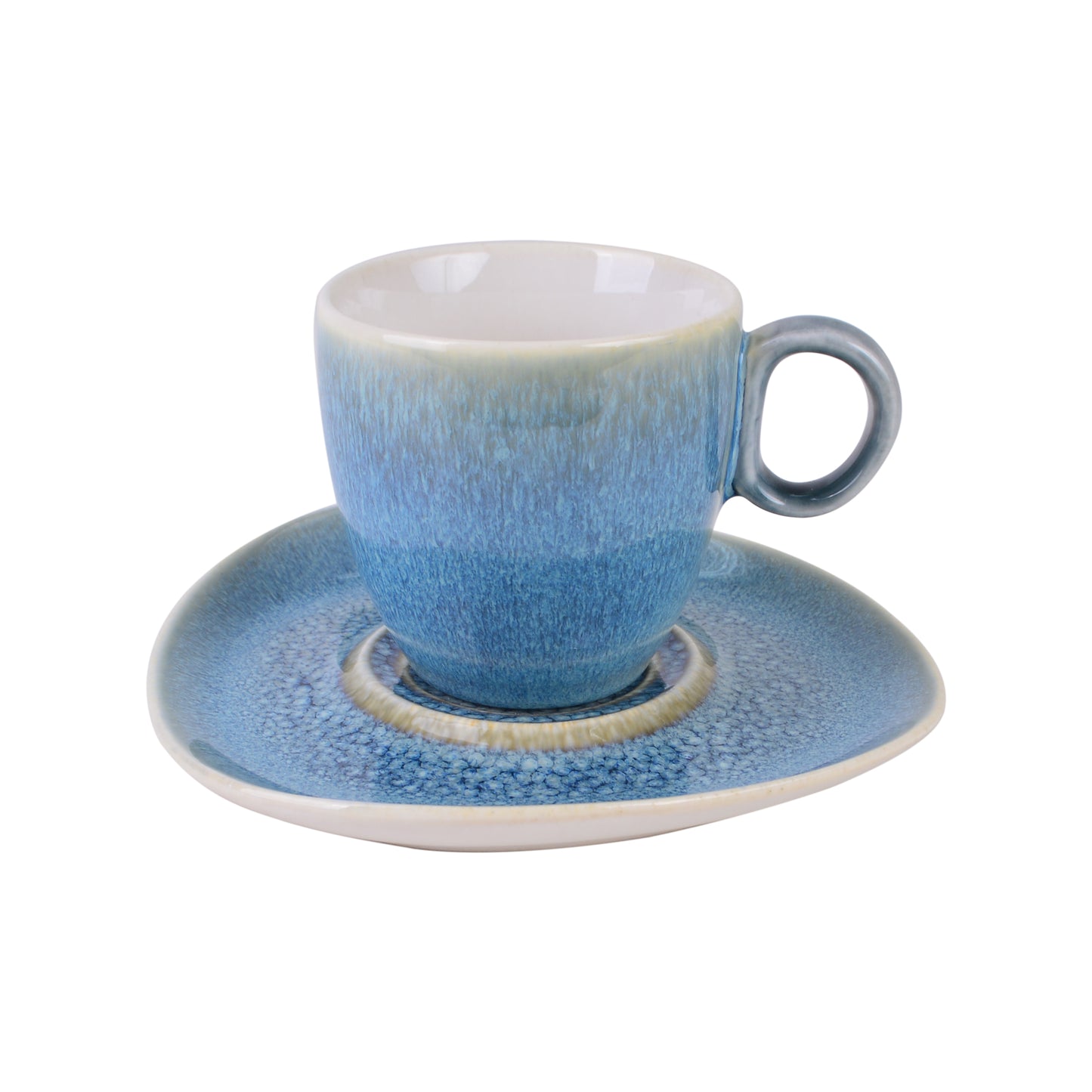 Becher mit Henkel 0,19l | GAIA | Grey