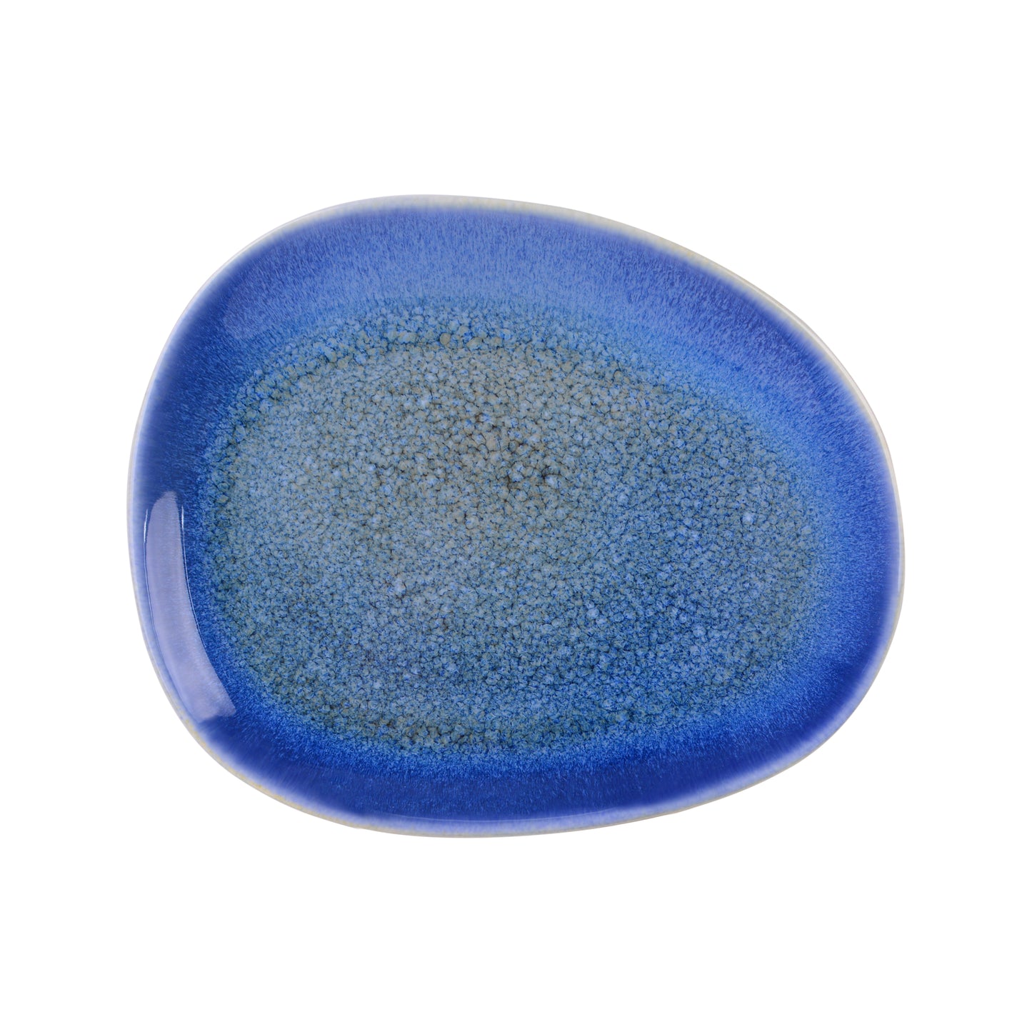 Teller 22,8 x 19,6cm | GAIA | Blue