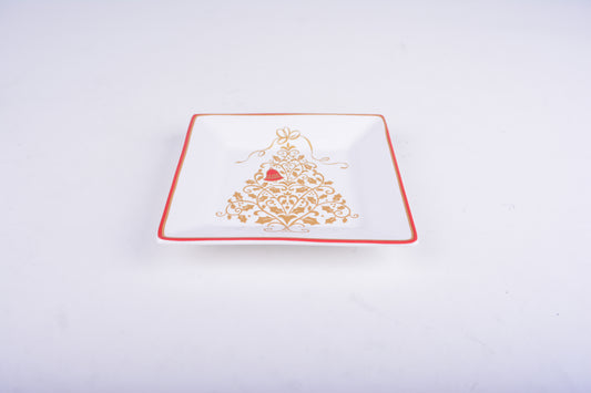 Schale 13,7 cm 4-tlg. | Christmas | Golden Tree White Bell
