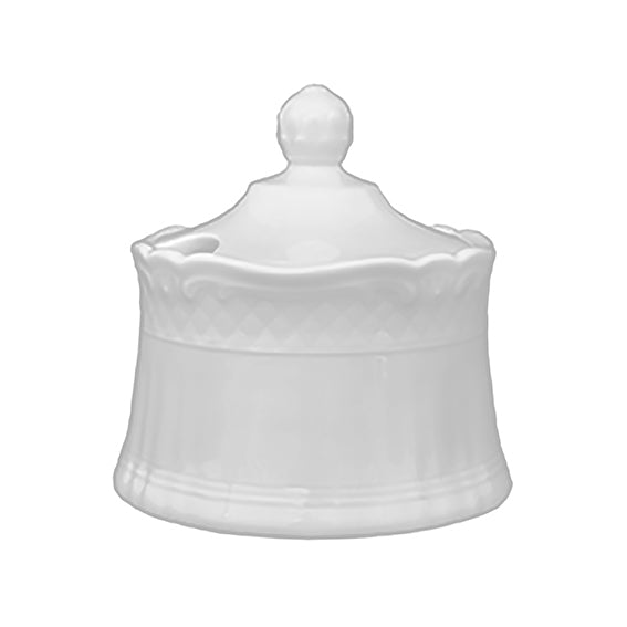 Zuckerdose 0,25 l | La Reine | Weiss