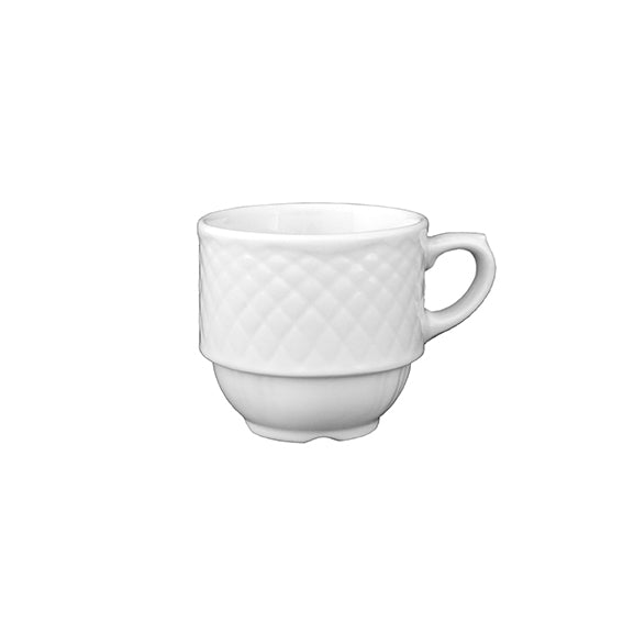 Obertasse 0,10 l | La Reine | Weiss