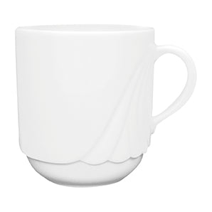 Becher mit Henkel 0,26 l | Ambiente | Dekor 00000 Weiss