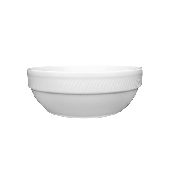 Schüssel rund stapelbar 17 cm | Swing Time | Weiss