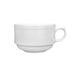 Obertasse niedrig 0,22 l | Swing Time | Weiss