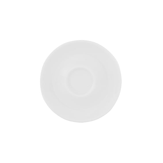 Untertasse 11 cm Spiegel mitte | Baristar | Weiss