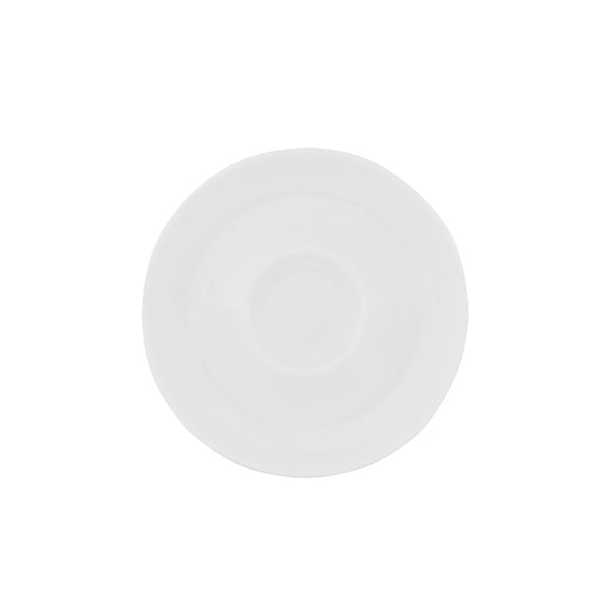 Untertasse 16 cm Spiegel mitte | Baristar | Weiss