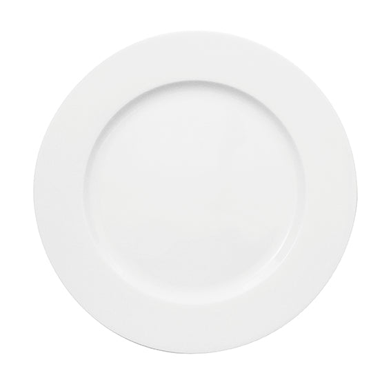 Teller flach 28 cm | Primavera | Weiss