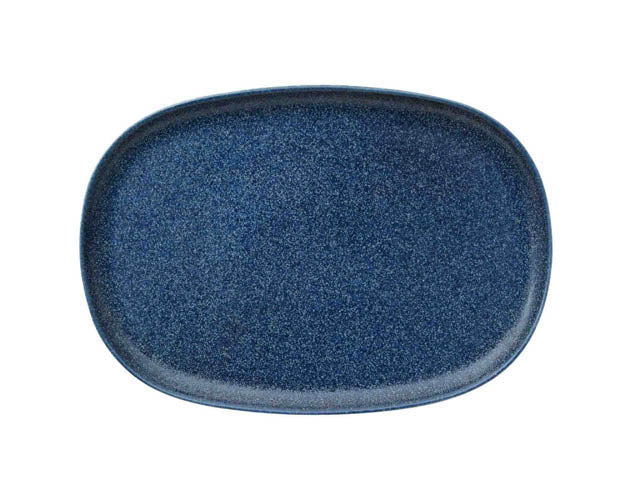 Platter 33 x 32cm | Ora | Forio blau