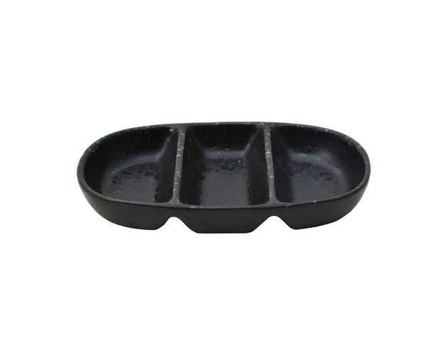 Dipschale dreiteilig | Ora | Taba schwarz