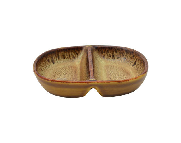 Schälchen 2 Fächer Salz & Pfeffer | Ora | Arica