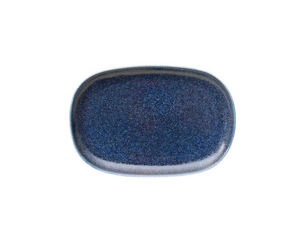 Platter oval 21,5 x 15cm | ORA | Forio blau