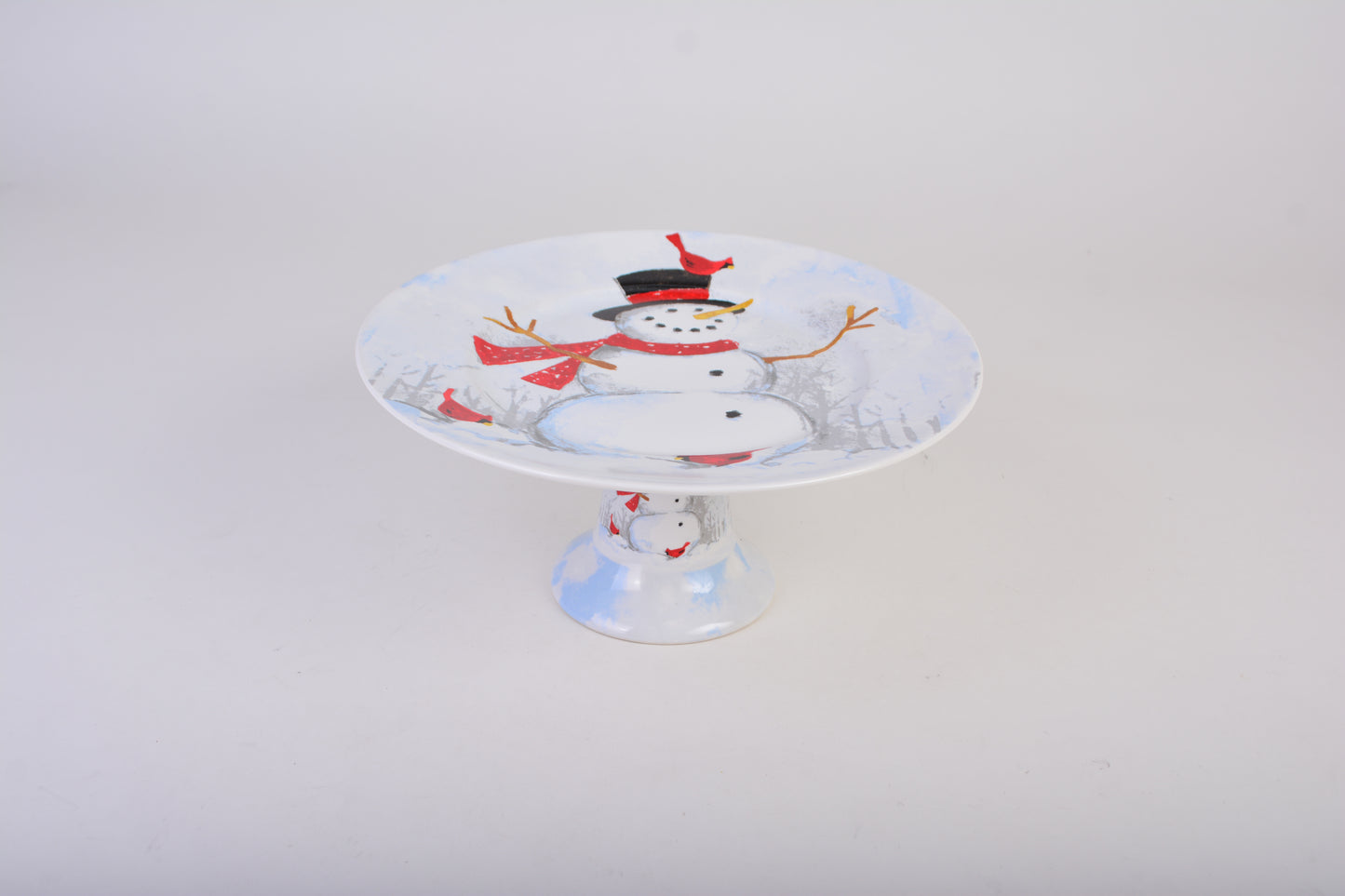 kuchenständer mit Fuß 22,5 cm | Christmas | Winter Cheer Snowman