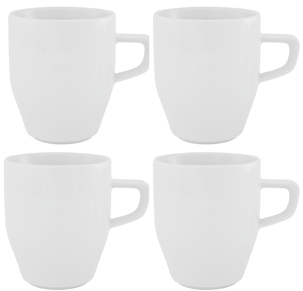 Becher Set 4-tlg. | Baristar | weiß