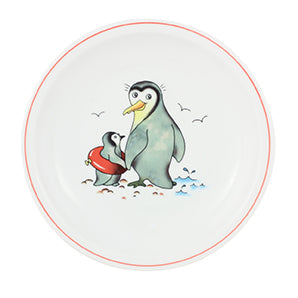 Teller flach 20 cm | Kindergeschirr | Pinguin