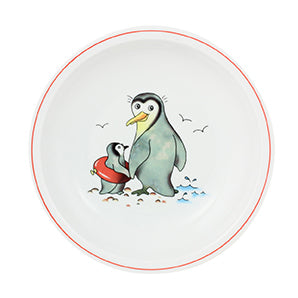 Teller tief 20 cm | Kindergeschirr | Pinguin