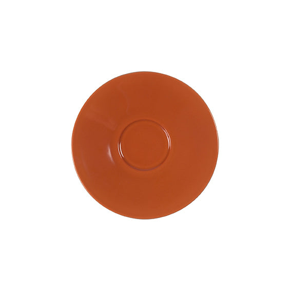 Untertasse 16 cm/0,32l | Table Selection | orange-braun