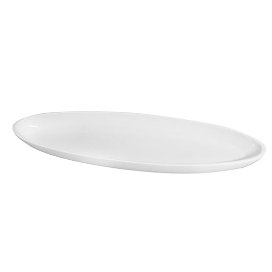 TENDER-Schale flach 32cm x 9cm x 2,2cm | Buffet-Highlights | Weiss