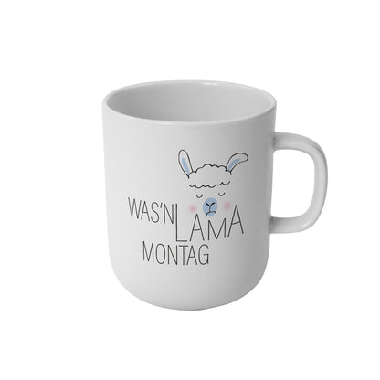 Becher mit Henkel 0,40 l I Pure I Lamaversum_Lama Montag