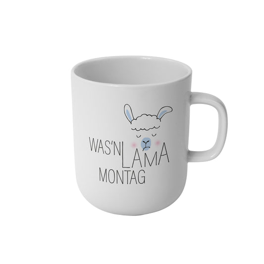 Becher mit Henkel 0,40 l I Pure I Lamaversum_Lama Montag
